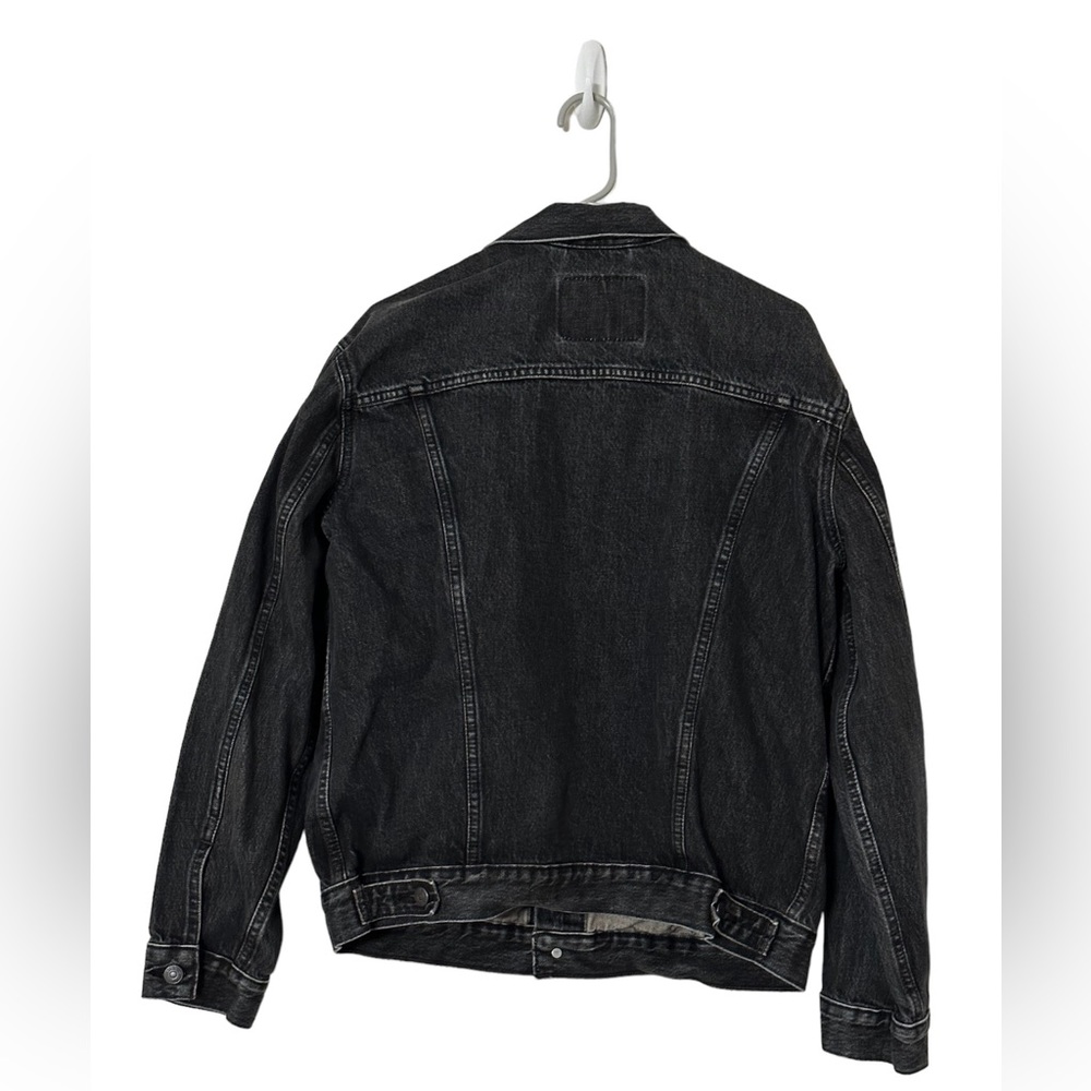 Levi’s Strauss & Co Denim Jean Trucker Jacket Men’s Size Large - Picture 3 of 7